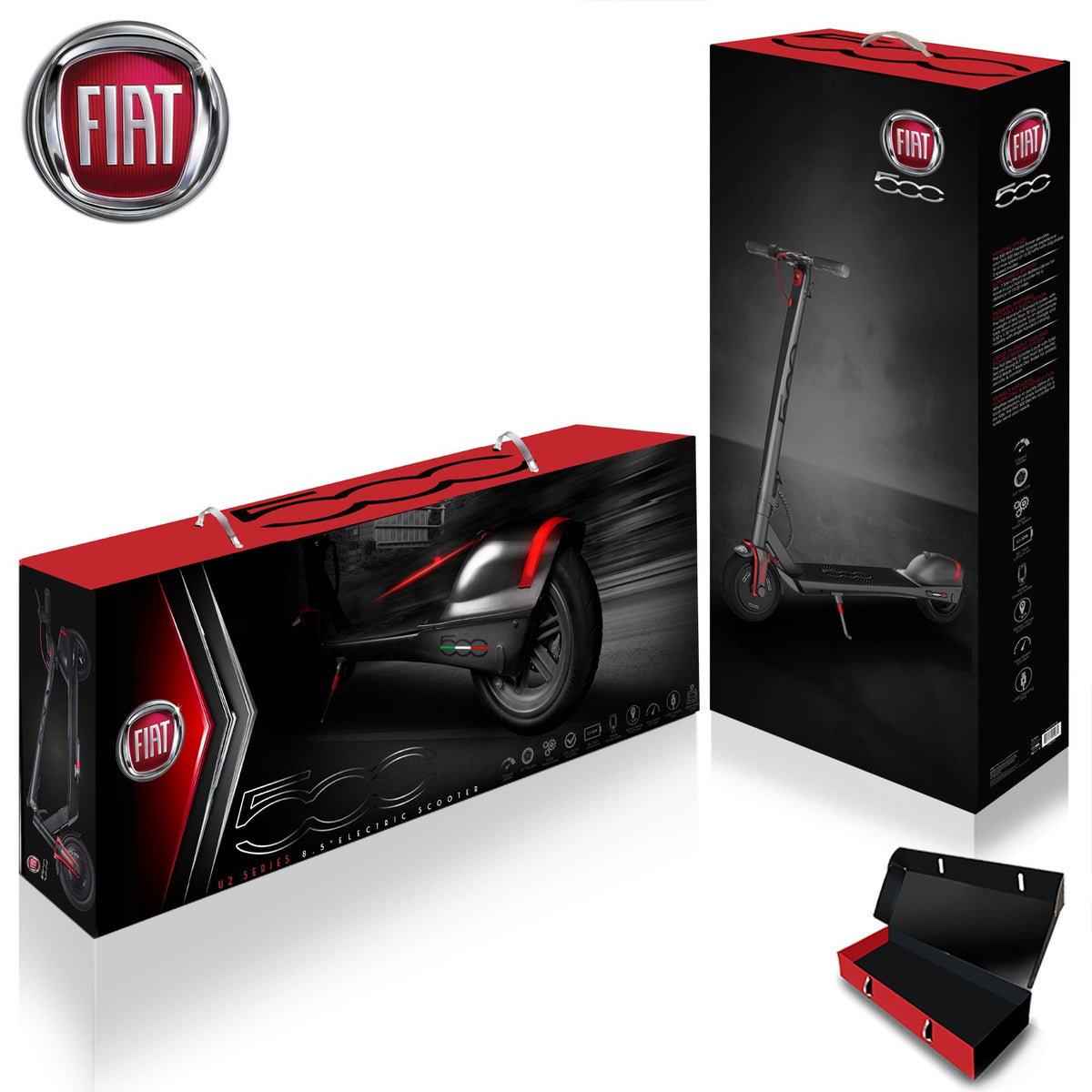 Fiat 350 Watt Stand Up Scooter